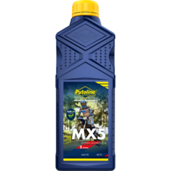 70272 MX5 OLIO SINTETICO CROSS 1LT. - 1 L bottle Putoline MX 5