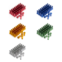 Z-WHEEL - SET NIPPLES ALLUMINIO 